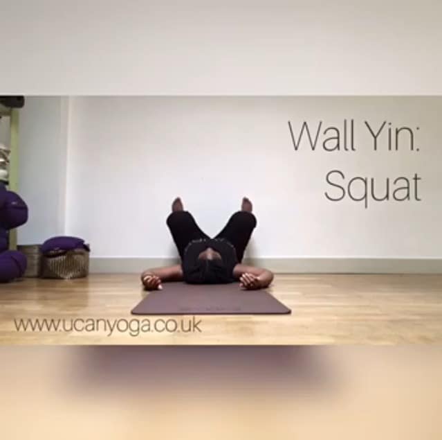 Wall Yin: Squat